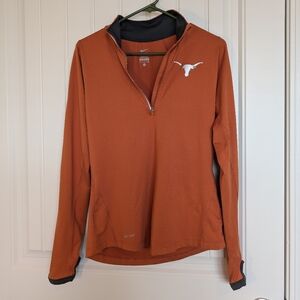 Nike Texas longhorn women's dri-fit athletic workout jacket size small
